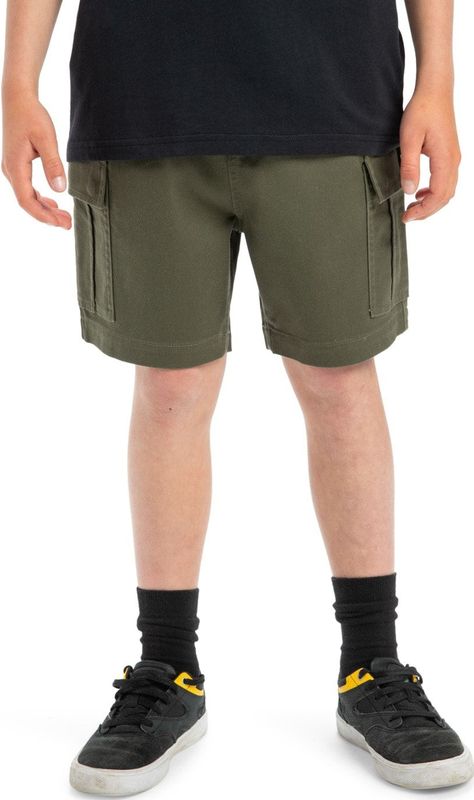 Quiksilver - Taxer Cargo Short - Bruin - 59% Polyester 40% Katoen 1% Elastaan