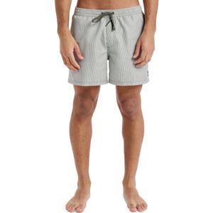 Quiksilver - Everyday Deluxe - Zwemshort - Bruin - 70% Gerecycled Polyester, Waterafstotend, Rechte Pijp