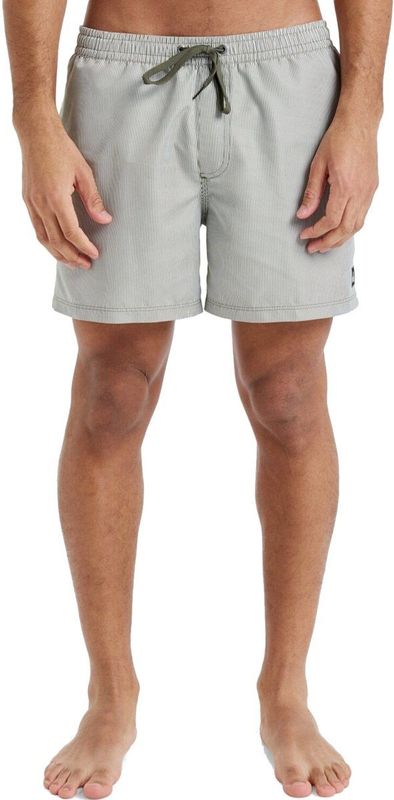 Quiksilver - Everyday Deluxe - Zwemshort - Bruin - 70% Gerecycled Polyester, Waterafstotend, Rechte Pijp