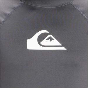 Heren - UPF 50 Surf T-shirt - Zwart - Gerecycled Polyester-Elastaanmix