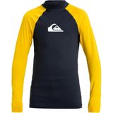 Dagelijkse - Lange Mouw Surf T-shirt - Zwart - Gerecycled Polyester-Elastaanmix