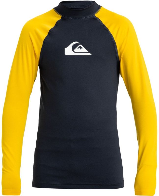 Quiksilver - Everyday - Rashguard - Zwart - Gerecycled Polyester-Elastaanmix