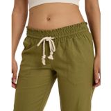 Wijd Uitlopende Broek - Mix van Vlaslinnen en Viscose - Easy Fit - Elastische Tailleband