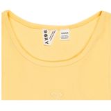 Roxy - Mini-jurk - Ribgebreide Stof - Slimfit - Mouwloos - Hoge Halslijn