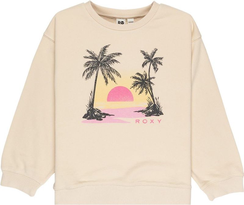 Roxy - Morning - Sweater - Roze - Middelzware Sweatstof