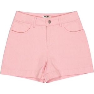 Roxy - Honey Sunkissed - Short - Vaste Taille voor Meisjes 4-16 - Normale Pasvorm - Middelzwaar Twillkatoen