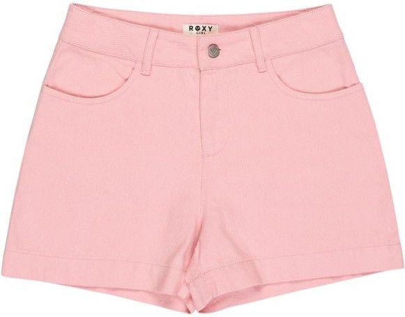 Roxy - Honey Sunkissed - Short - Vaste Taille voor Meisjes 4-16 - Normale Pasvorm - Middelzwaar Twillkatoen