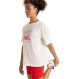 ROXY Functioneel shirt 'Essential Energy'  crème / rood