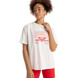 ROXY Functioneel shirt 'Essential Energy'  crème / rood