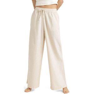 Wandelbroeken - Parchment - 55% Linnen, 45% Viscose