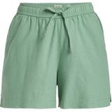 Lekeitio - Break Mid Shorts - Korte Broeken - Linnen Viscose Mengsel - Elastische Taille