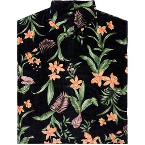 Roxy - Stay Magical - Poncho Handdoek - Bedrukte Katoenen Badstof - Kangoeroezakken