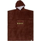 Roxy - Nutty Barrel - Poncho Handdoek - Bedrukte Badstof - Kangoeroezakken