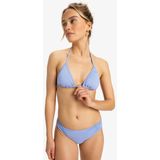 Roxy - Beach Classics - Bikinibroekje - Blauw - 85% Polyester, 15% Elastaan