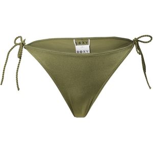 Roxy - Brilho Bikinibroekje - Glanzende Stof - Lage Taille - Uitgesneden Model