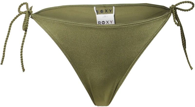 Roxy - Brilho Bikinibroekje - Glanzende Stof - Lage Taille - Uitgesneden Model
