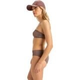 Roxy - Lasca Bandeau Bikinitop - Zwart - Gerecycled Nylon