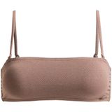 Roxy - Lasca Bandeau Bikinitop - Zwart - Gerecycled Nylon