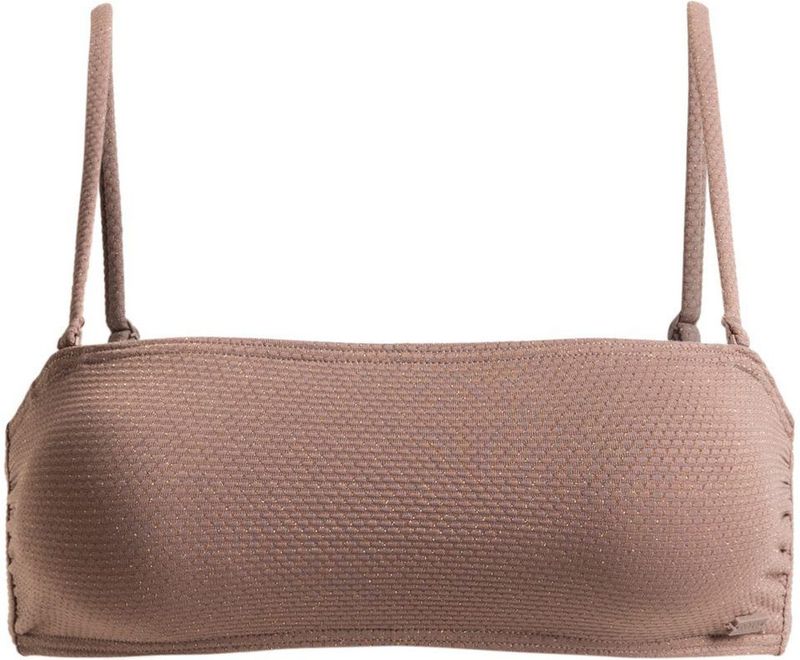 Roxy - Lasca Bandeau Bikinitop - Zwart - Gerecycled Nylon