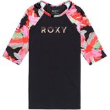 Roxy - Surf T-Shirt - Meisjes - Zwart - Gerecycled Polyester