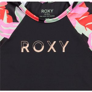 Roxy - Surf T-Shirt - Meisjes - Zwart - Gerecycled Polyester