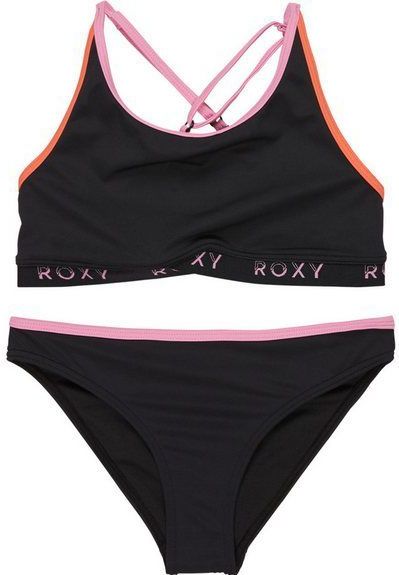 Tweepiece Badpak - Colorblock - Meisjes - Zacht Gerecycled Polyester - Chloorbestendig