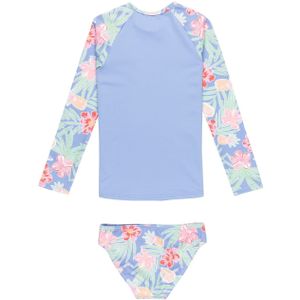 Roxy - Tropical Story - Bikiniset met Rashguard - Meisjes - Multi - Gerecycled Polyester