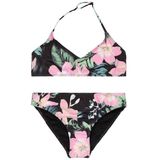 Roxy - Shadow Floral - Zwemset - Meisjes - Zachte Gerecyclede Stof