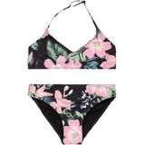 Roxy - Shadow Floral - Zwemset - Meisjes - Zachte Gerecyclede Stof