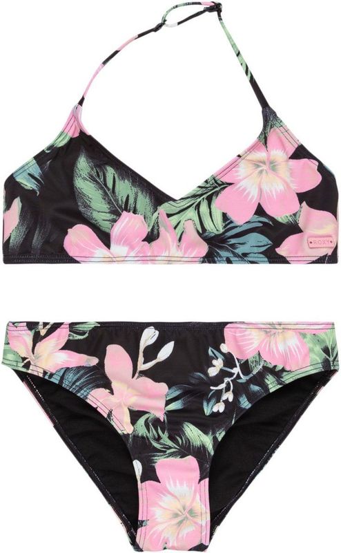 Roxy - Shadow Floral - Zwemset - Meisjes - Zachte Gerecyclede Stof