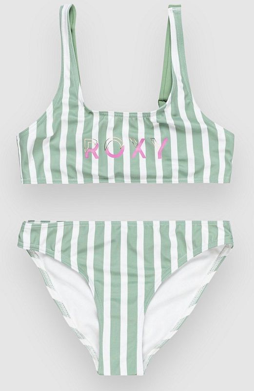 Roxy - Bico Active Rg - Tweedelige Zwemset - Meisjes 6-16 - Chloorbestendig