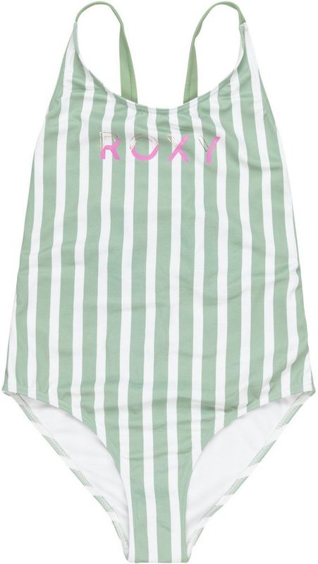 Roxy - Eendelig Badpak - Meisjes - Zwart - Gerecycled Polyester