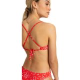 ROXY - Bikinitop Beach Classics - Rood - Polyester - Triangel