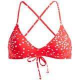 ROXY - Bikinitop Beach Classics - Rood - Polyester - Triangel