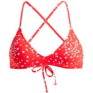 ROXY - Bikinitop Beach Classics - Rood - Polyester - Triangel