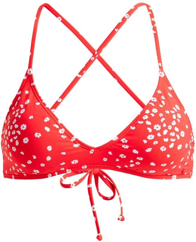 ROXY - Bikinitop Beach Classics - Rood - Polyester - Triangel