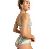 ROXY - Into the Sun - Bikini - Groen - Polyester - Bloemenprint