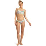 ROXY - Into the Sun - Bikini - Groen - Polyester - Bloemenprint