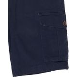 Cruciale Slag - Walkshorts - Blauw - Katoen - Rechte Pasvorm