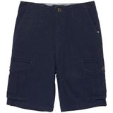Cruciale Slag - Walkshorts - Blauw - Katoen - Rechte Pasvorm