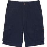 Cruciale Slag - Walkshorts - Blauw - Katoen - Rechte Pasvorm