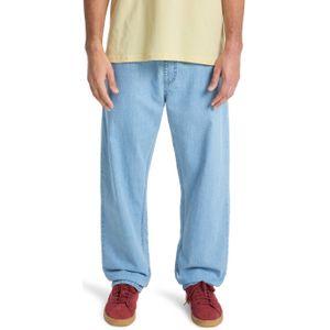 Taxer - Denim Broek - Blauw - Katoen - Rechte Pasvorm