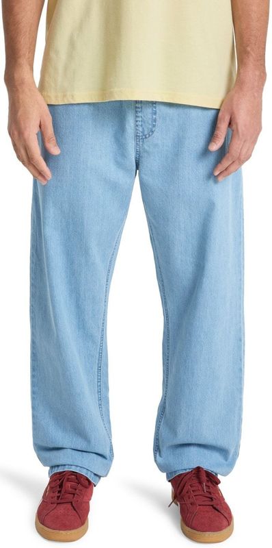 Taxer - Denim Broek - Blauw - Katoen - Rechte Pasvorm