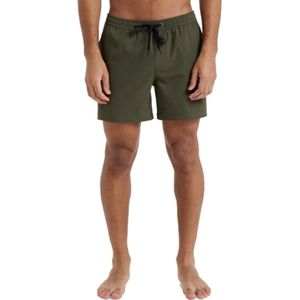 Quiksilver Boardshorts EVERYDAY FLEX VOLLEY 15 Heren Bruin S, Druivenblad, S