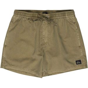 Quiksilver - Everyday Surfwash Volley 15 - Zwembroek - Olijfgroen - 100% Polyester