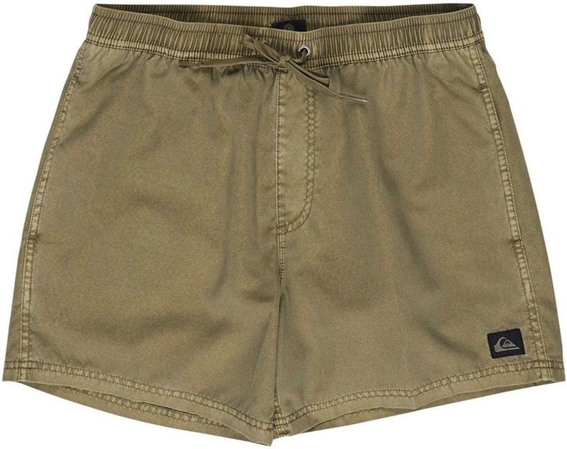 Quiksilver - Everyday Surfwash Volley 15 - Zwembroek - Olijfgroen - 100% Polyester