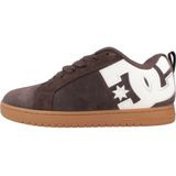 DC Shoes - Court Graffik - Skateschoenen - Bruin - Suède