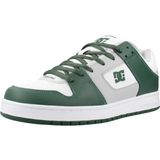 DC Shoes - Manteca Se - Sneakers - White/Grey/Green - Leer