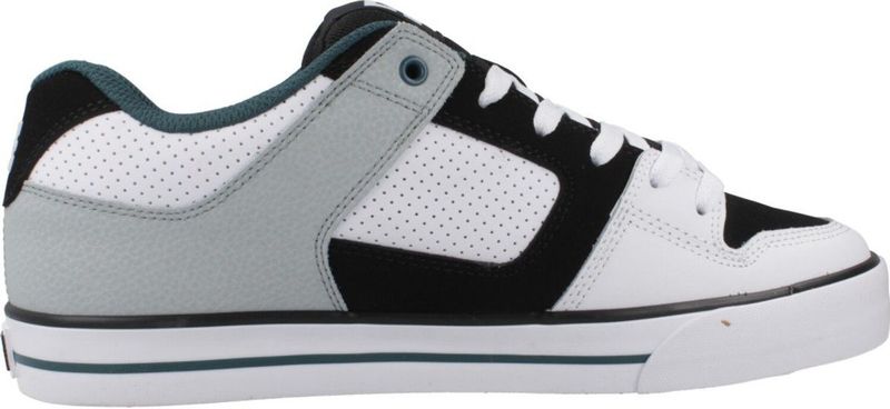 DC Shoes - Sneakers Pure - New Teal/White - Leer/Textiel - Laag
