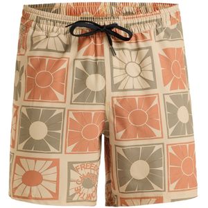 Quiksilver Surfsilk Straight Heren Zwemshort Eqyjv04107-cjz7 - Kleur Zand - Maat L